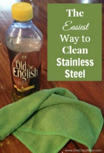 stainless steel fridge cleaning hacks