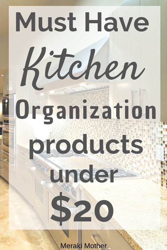 20 kitchen organization ideas under $20