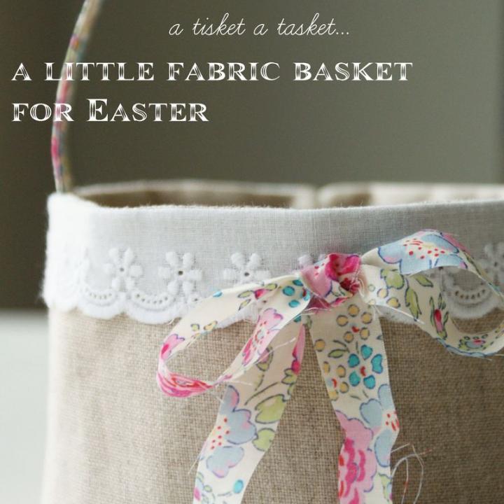 Image for Fabric Easter Basket