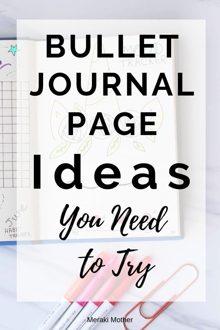 Bullet Journal Pages You need to have in Your Bujo. From Monthly Spreads to Habit Trackers, Find all the best Bullet Journal Page Ideas Inspiration. #bulletjournal #bulletjournalideas #bulletjournalpages #bulletjournallayouts