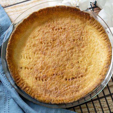 Image for Keto Pie Crust | A Keto & Vegan Pie Crust Recipe