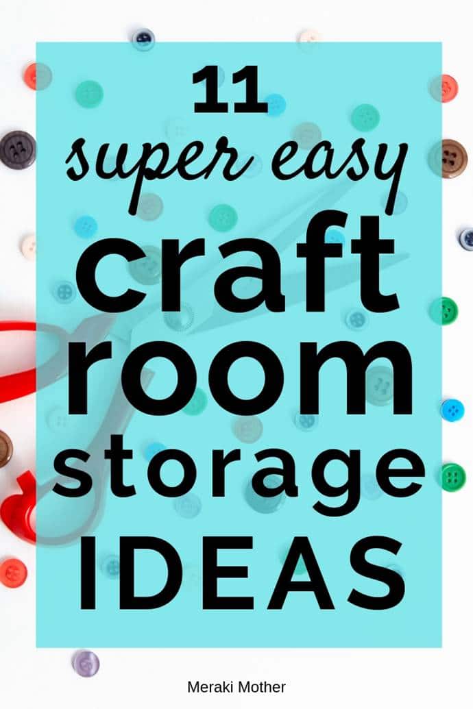 craft room storage ideas