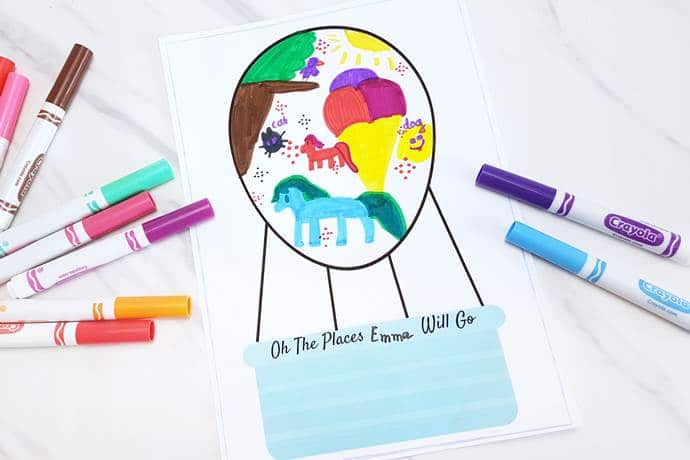 Dr Seuss activity and free printable