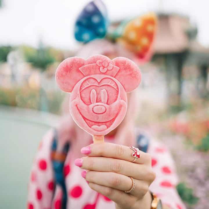 Image for Peach & Raspberry ice pop