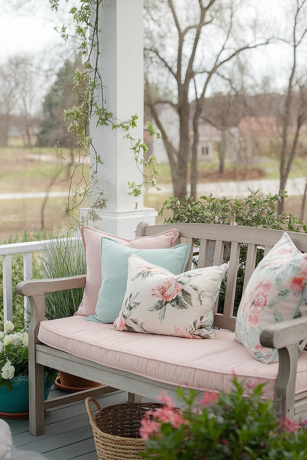 20 Spring Front porch Decor Ideas - Meraki Mother