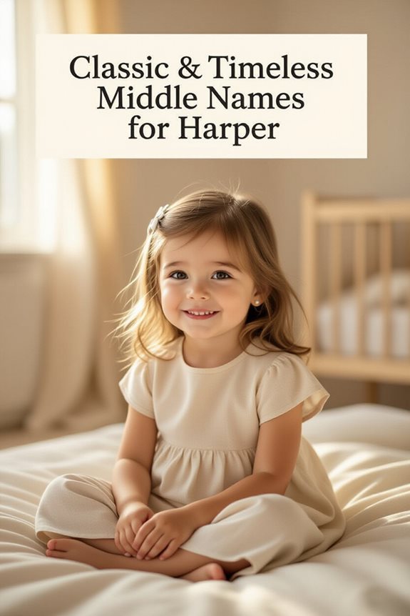 elegant middle names for harper