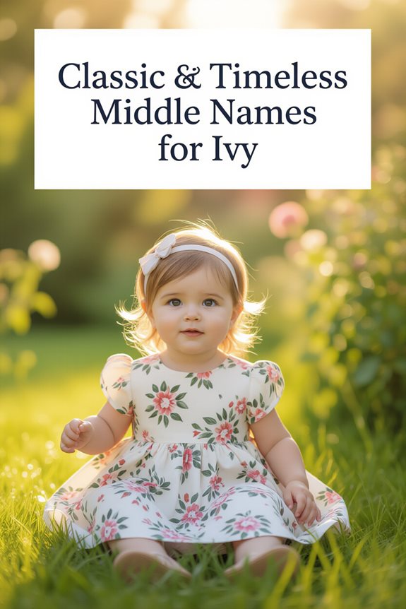 elegant middle names for ivy