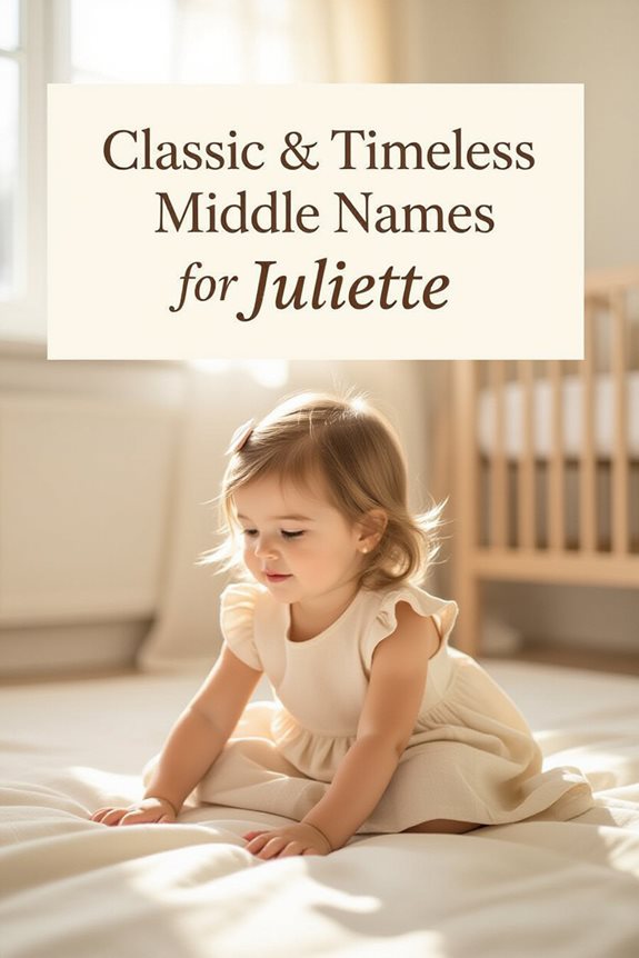 elegant middle names for juliette