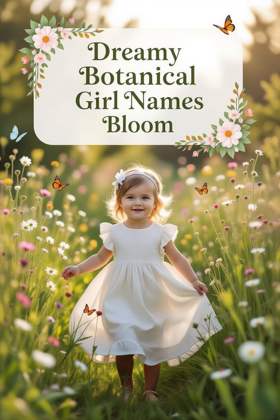 enchanting floral names for girls