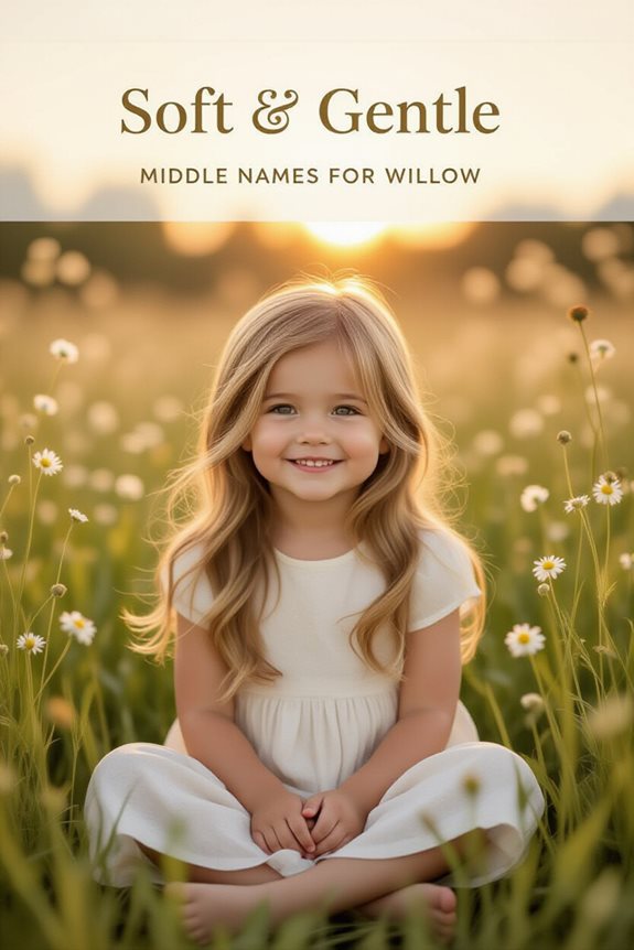 gentle middle names for willow