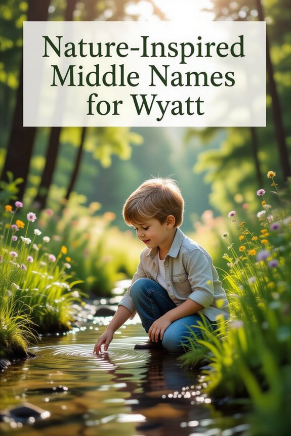 nature inspired middle names suggestions