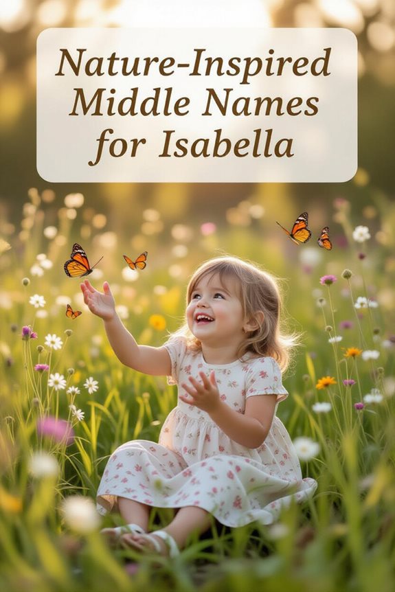 nature themed middle names ideas