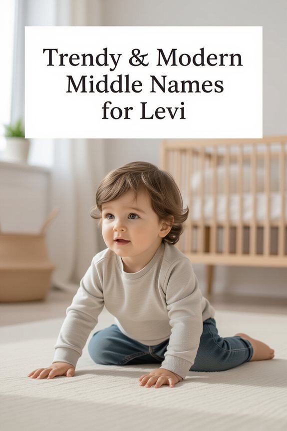 stylish middle names for levi