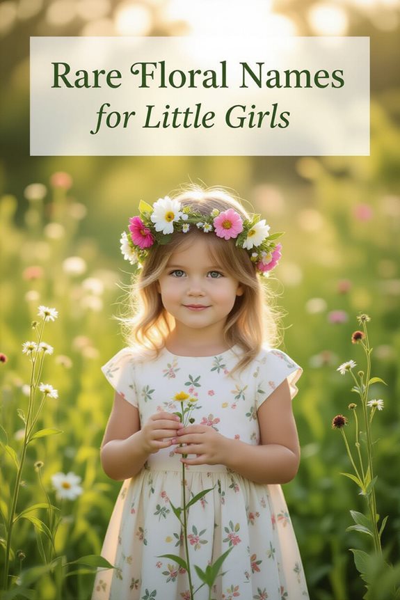 unique floral names for girls