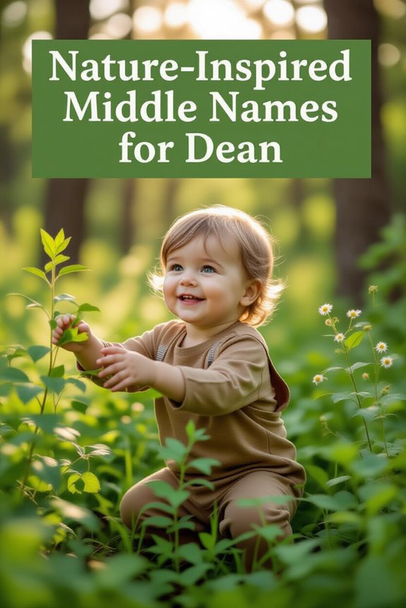 nature themed middle names suggestions