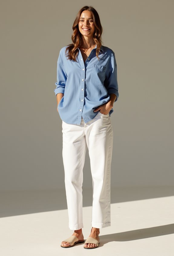 brunch ready chic outfit ensemble