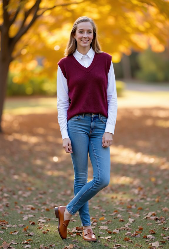 casual chic brunch outfit