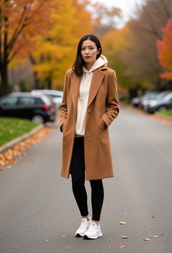 casual chic coffee outfit