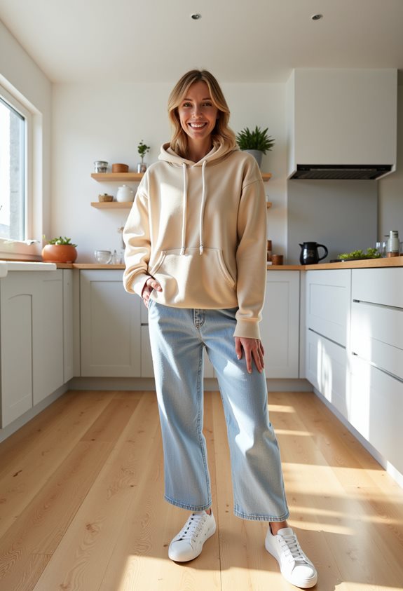 casual chic coffee outfit