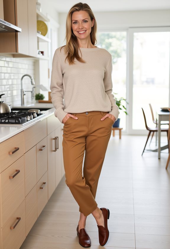 casual chic outfit combination