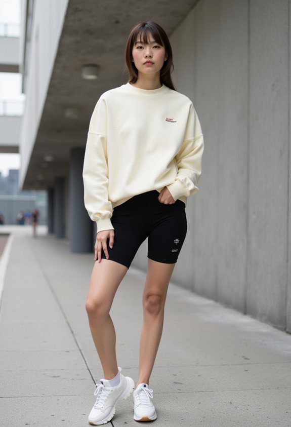 casual oversized chic outfit