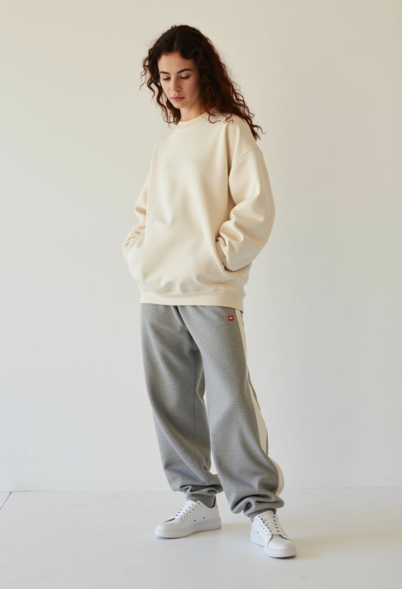 casual sporty loungewear outfit