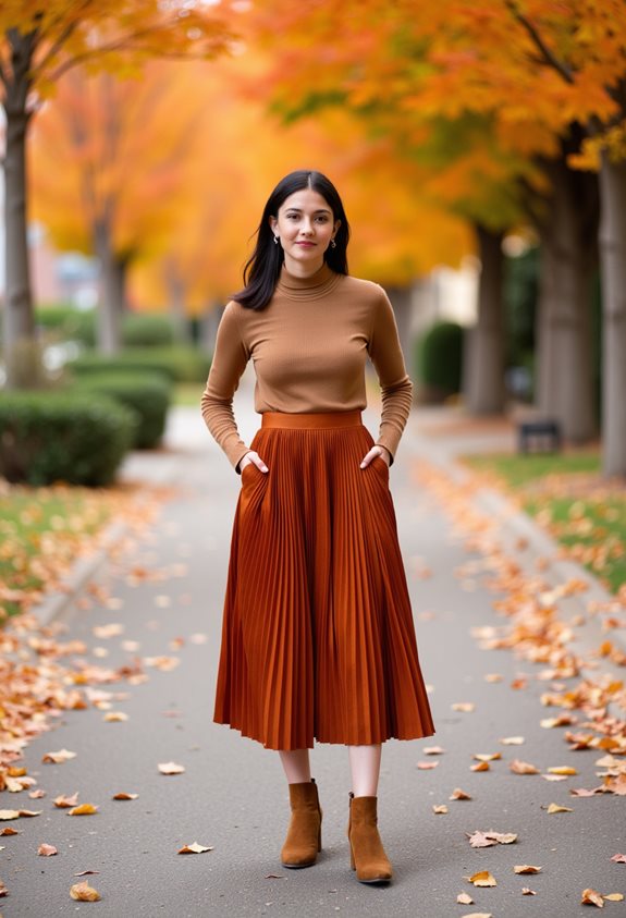 chic autumn outfit ensemble