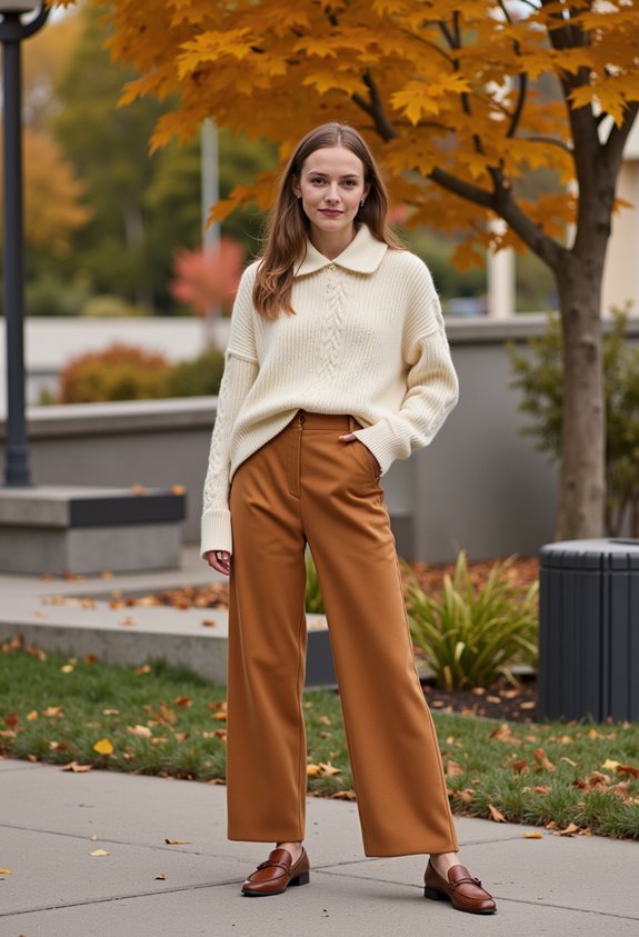 chic business casual outfit