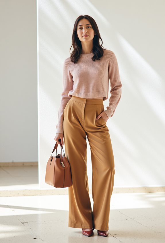 chic casual coffee outfit