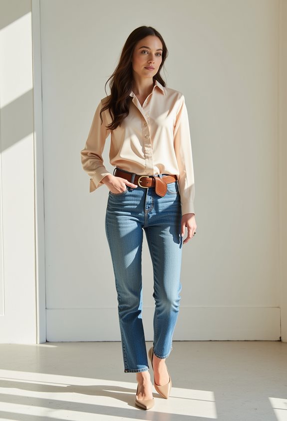 chic casual coffee outfit