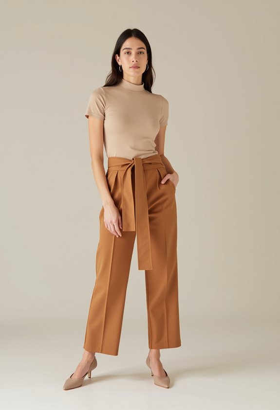 chic casual meeting attire