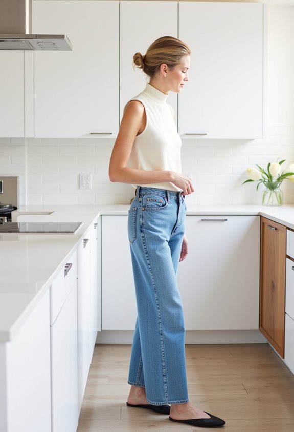 chic casual outfit ensemble