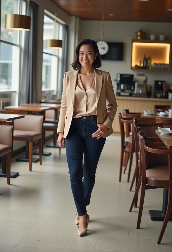 chic parent teacher conference outfit