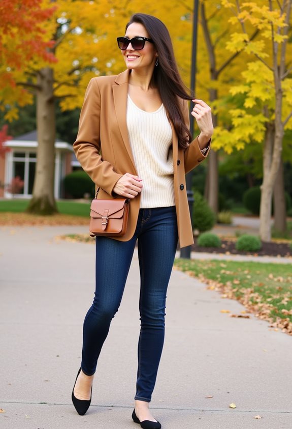 chic work to happy hour outfit