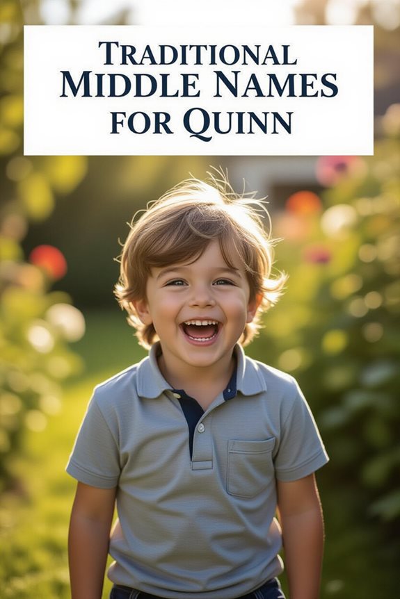 classic middle names for quinn