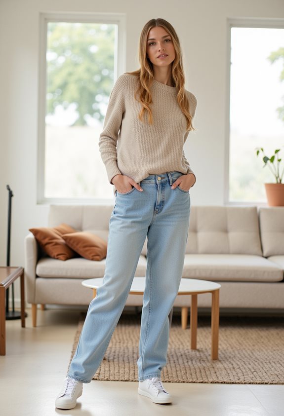 cozy casual outfit ensemble