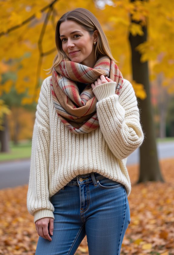 cozy chic autumn outfit