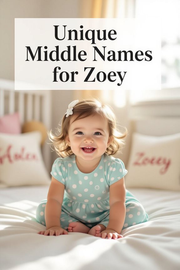 creative middle names for zoey