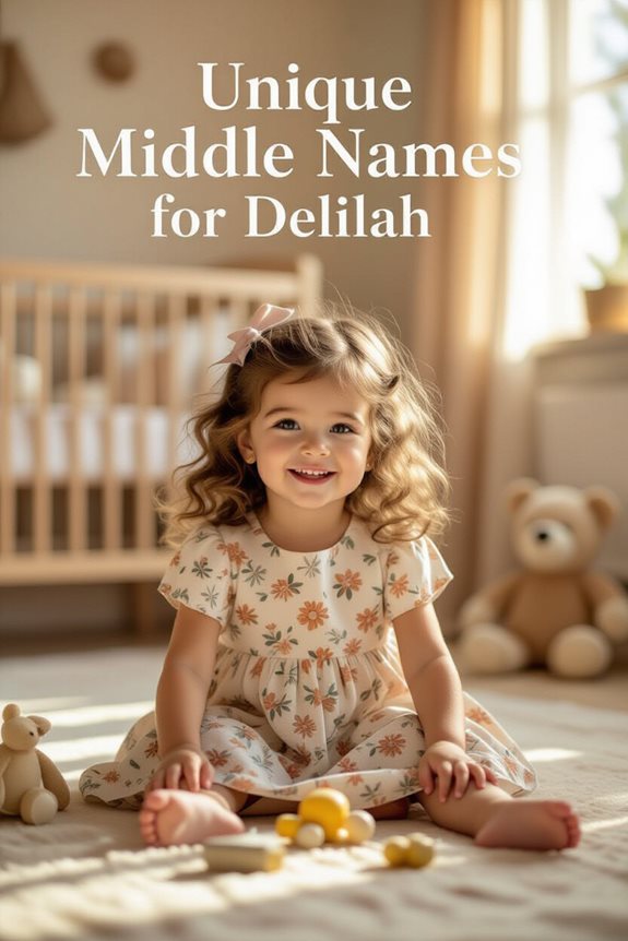 creative middle names options