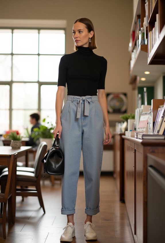 effortless chic brunch outfit