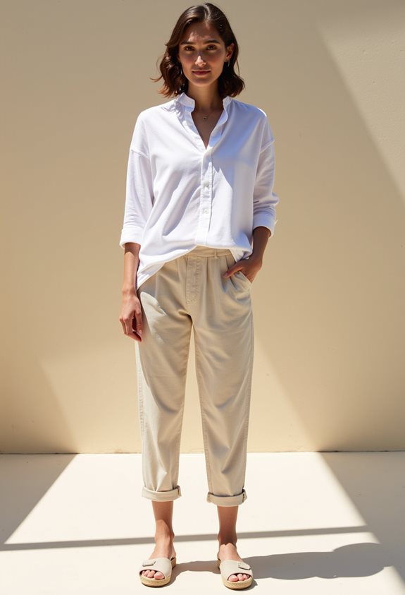 mediterranean inspired casual outfit