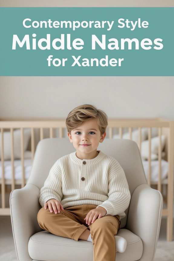 modern middle names for xander