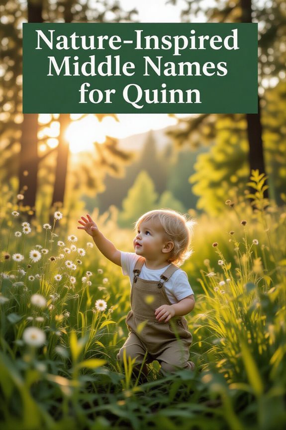 nature inspired middle names ideas