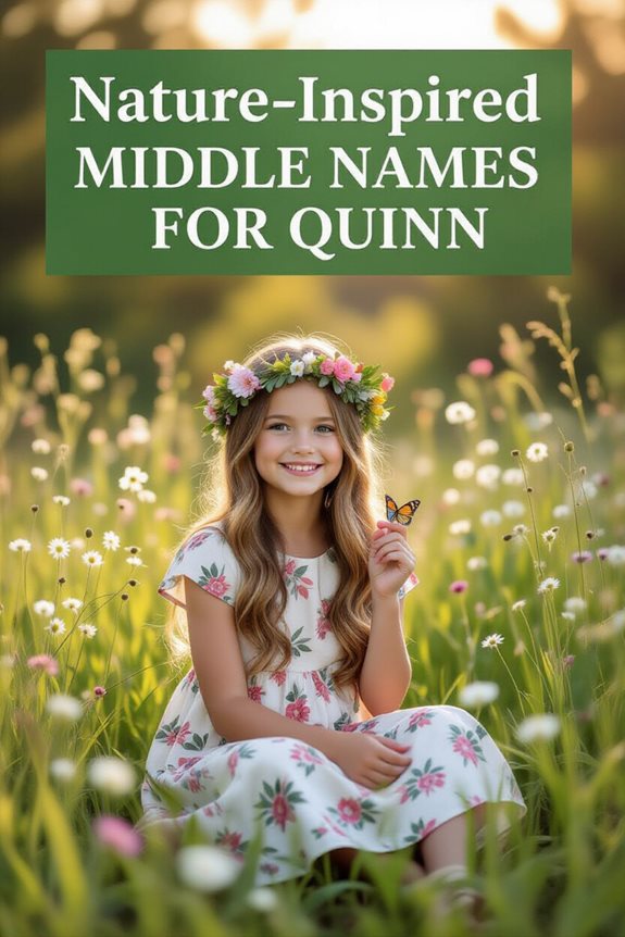 nature themed middle names for quinn