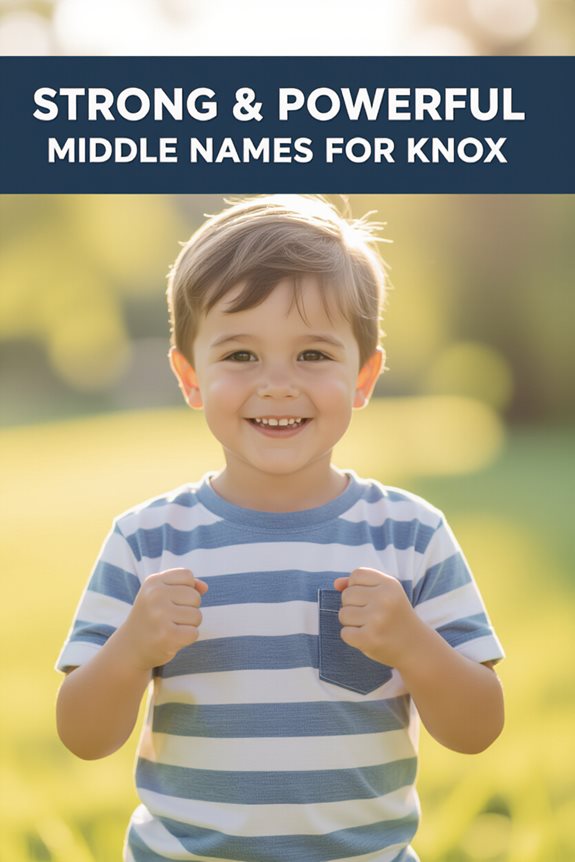 strong middle names for knox