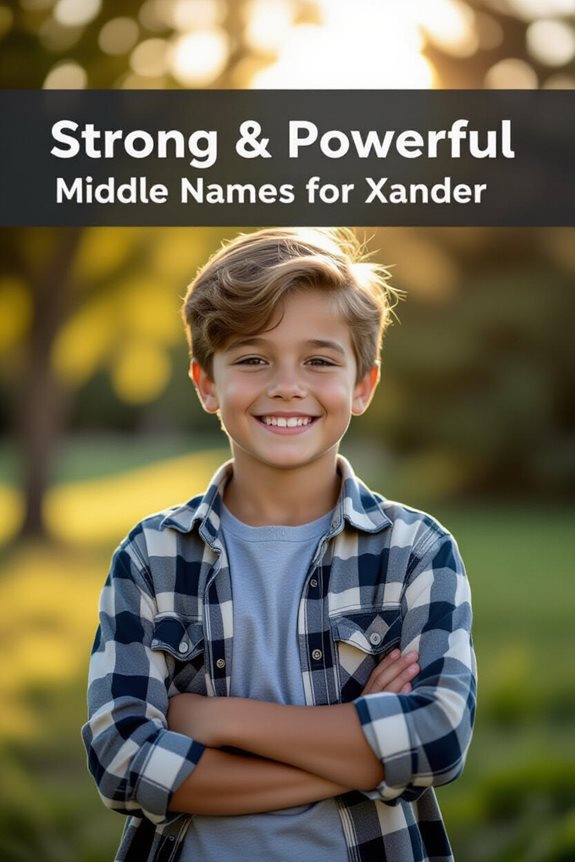 strong middle names for xander