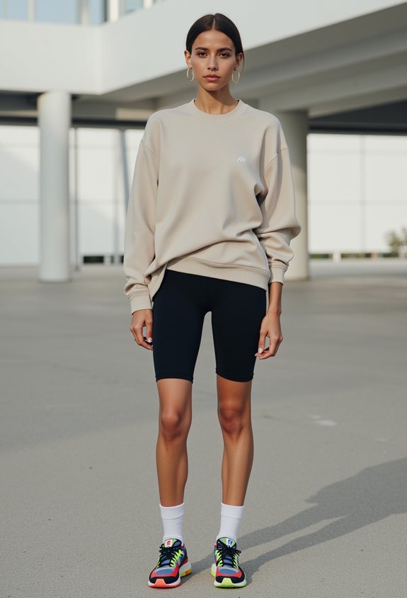 stylish workout brunch outfit