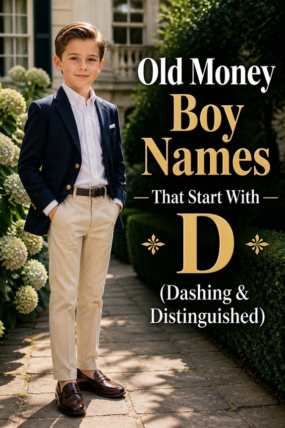 Old Money Boy Names That Start With D (Dashing & Distinguished ...