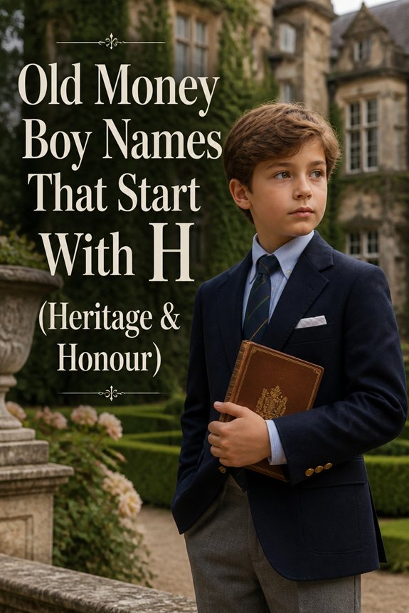 Old Money Boy Names That Start With H (Heritage & Honour) - Meraki Mother
