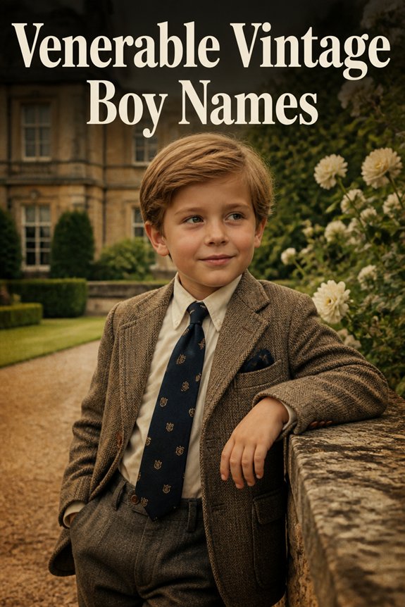 vintage v names for boys